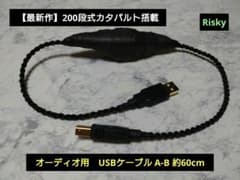 最新作】200段式カタパルト搭載 オーディオ用 USB A-B 約60cm - メルカリ
