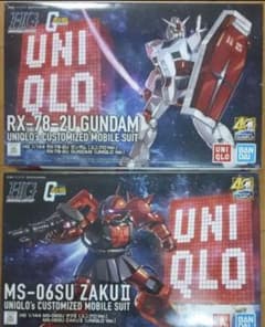 ガンプラ40周年 ユニクロコラボ セットのサムネイル