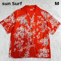 SanSurfサンサーフ東洋エンタープライズ半袖アロハシャツチェリーブロッサムM SanSurfサンサーフ東洋エンタープライズ半袖アロハシャツチェリー