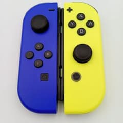[미품 순정 완동품]닌텐도 Joy-Con 컨트롤러 깊은 푸른 노랑 1