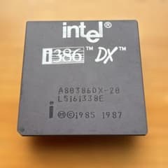 K*K様 intel CPU i386 DX 中古動作不明品 - メルカリ
