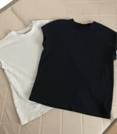 みっぽ様専用　無印良品フレンチスリーブ2着セットのサムネイル