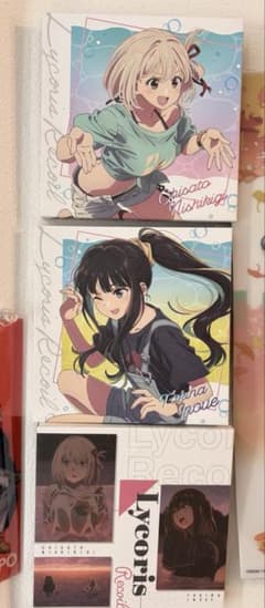 リコリス・リコイル ミニ色紙 3種セット - メルカリ