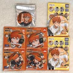 ハイキュー‼︎ 日向翔陽 缶バッジ7個セット - メルカリ
