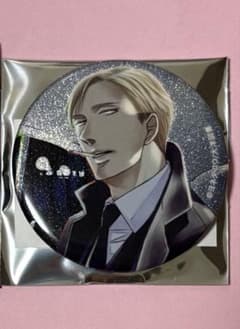 ヨネダコウ 囀る鳥は羽ばたかない アニメイト限定グリッター缶バッジG