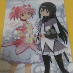 魔法少女まどかマギカのクリアファイル2枚のサムネイル