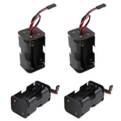 【即日発送】電池ボックス 4本用 単3電池用 2個セット 6V～4.8V 出力のサムネイル