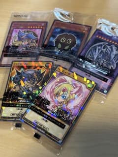 セブンイレブン限定　遊戯王OCGカード全5種セット　ハイチュウのサムネイル