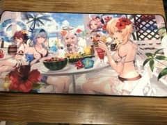 原神　プレイマット　水着のサムネイル