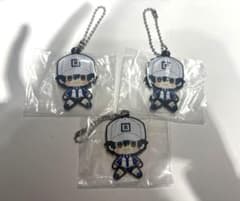 Ryoma Echizen, Prince of Tennis, Mochi Doll Art Collection Rubber キーホルダー 3 pieces