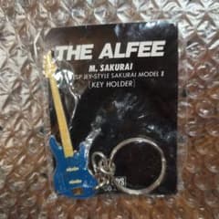 THE ALFEE 桜井賢 ギターキーホルダー 4点セット THE ALFEE アルフィー 桜井賢 ベースキーホルダー 6 - メルカリ