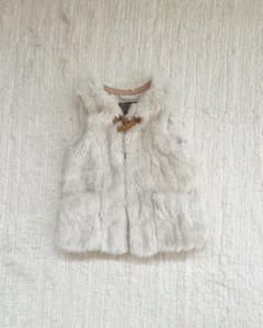 zara kids ファー ベスト　ファー  zara baby ザラキッズのサムネイル