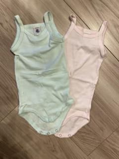 PETIT BATEAU ロンパース 2枚セット 6m 67cmのサムネイル