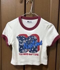 nap tine Tシャツ M Nissy 2025 SS COLLECTION - Naptime. | 西島隆弘プロデュースアパレル
