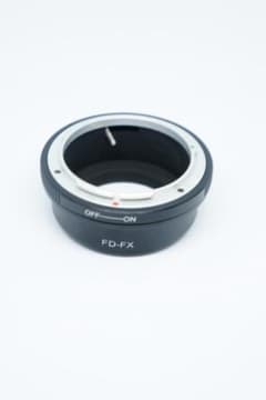 富士フイルムXマウント用マウントアダプター FD-FX (レンズ:キヤノンFD)のサムネイル