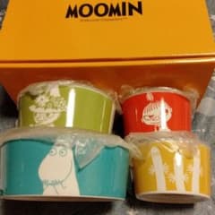 ムーミン　レンジ容器　4点セットのサムネイル