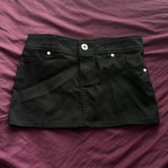 リップサービス ブラック ミニスカート