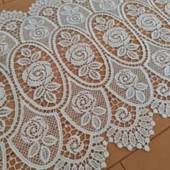 最終価格☆近沢レース 美しい薔薇模様 テーブルマット ☆新品未使用のサムネイル