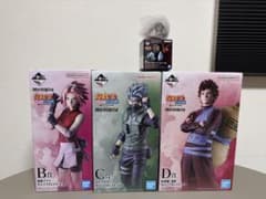一番くじ NARUTO 疾風伝 フィギュア B・C・D・F賞セットのサムネイル