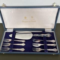 未使用　マッピン&ウェッブ　スプーン6客セット　シルバープレート　銀仕上げ Yahoo!オークション -「マッピン ウェッブ」(カトラリー) (銀製)の落札