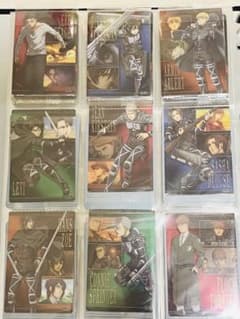 진격의 거인 카드 웨이퍼 컴프 Attack on Titan