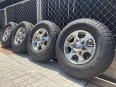 三菱　デリカスペースギア　純正アルミホイール　バリ溝4本セット 三菱 デリカスペースギア 純正アルミホイール バリ溝4本セット - メルカリ