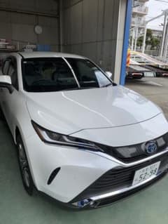 新車外し　80ハリアー　Zグレード　純正　タイヤホイールセットのサムネイル