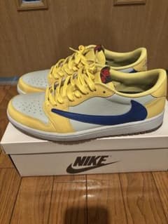 【美中古】Travis Scott Air Jordan1 Canaryのサムネイル