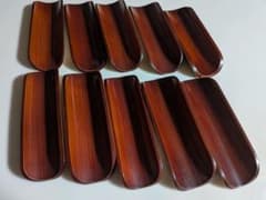 木製おしぼりトレイ10点セットのサムネイル