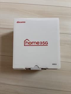 【美品】docomo home5G ルーターHR02のサムネイル