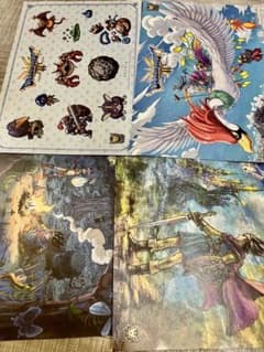 ドラゴンクエストIII ARTNIA スクエニカフェランチョンマット 4枚セットのサムネイル