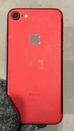 iPhone7 レッド 128GB - メルカリ
