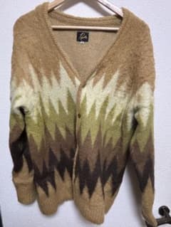 Needles M モヘア イエロー カーディガン 22AW - メルカリ
