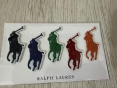 RALPH LAUREN 刺繍ワッペン 5色セットのサムネイル