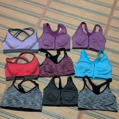 スポーツブラ9着セットのサムネイル