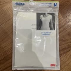 AIRism シームレス Tシャツ M ホワイトのサムネイル