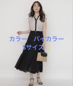 訳あり❗️Apuweiser-riche ✨マチフレアレディシャツワンピース