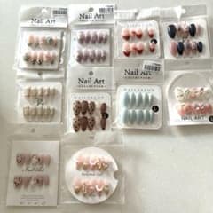 ♡ネイルチップ♡10点♡L size♡のサムネイル