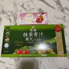 【即購入OK】黒糖抹茶青汁寒天ジュレのサムネイル