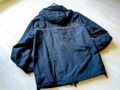 SUPERDRY 極度乾燥しなさい　ブラックフードブルゾン　日本未発売のサムネイル