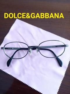値下げ　DOLCE&GABBANA　ドルチェ&ガッバーナ　眼鏡　オーバルのサムネイル