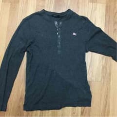 Burberry(バーバリー)長袖Ｔシャツ グレーのサムネイル