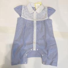 女児80サイズ　ロンパース　① 新品未使用のサムネイル