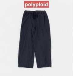 【POLYPLOID】《美品》OVER PANTS C - NAVY サイズ2のサムネイル