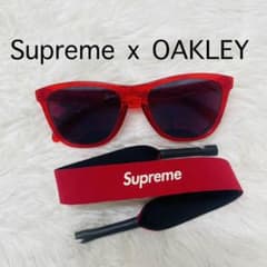 SUPREME x OAKLEY シュプリーム x オークリー フロッグスキン - メルカリ