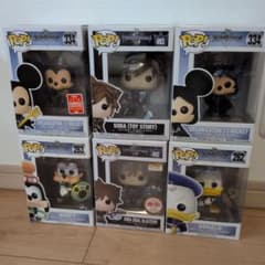 funko pop ディズニー　キングダムハーツ7体セット　ファンコポップ