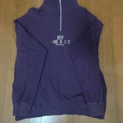 HUF パープル ジップアップ スウェット Mのサムネイル