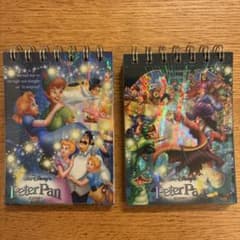 Disney Peter Pan Double Ring Mini Memo Pad (Set of 2)