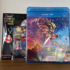 더 슈퍼 마리오 브라더스 영화 블루레이 + DVD 패스 케이스 포함 신품