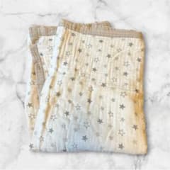 保育園 幼稚園 お昼寝 ブランケット 掛け布団 ガーゼケット 夏 リバーシブルのサムネイル